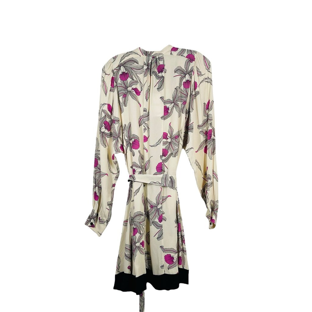Floral Print Belted NWT
