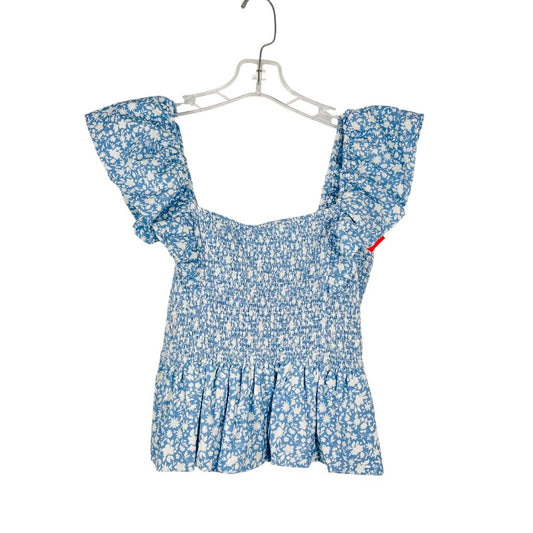 Floral Smocked Tie Back