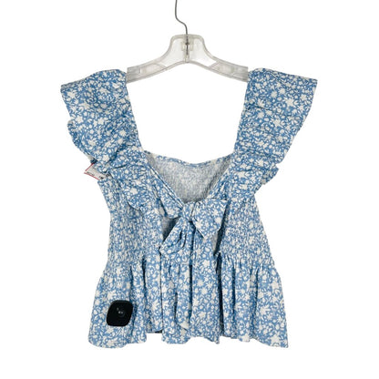 Floral Smocked Tie Back