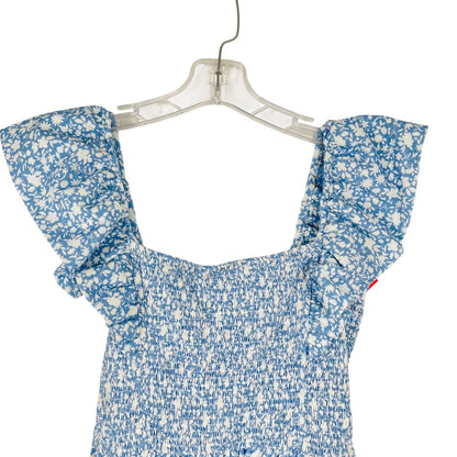 Floral Smocked Tie Back