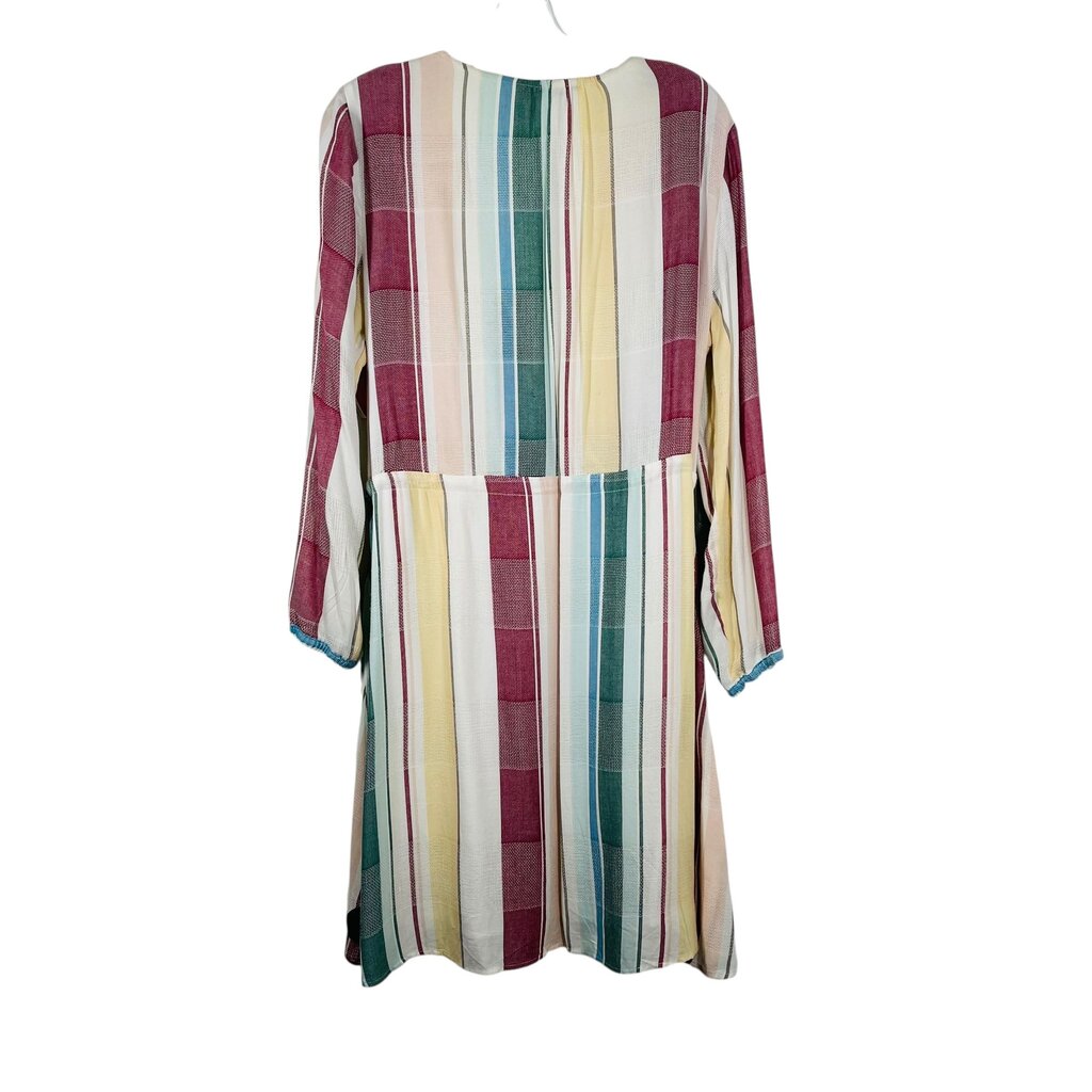 Stripe Drawstring Waist