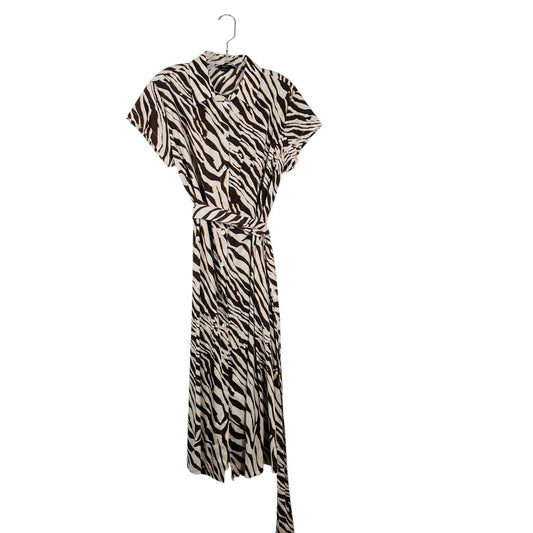 Animal Prt Shirtwaist W/Belt