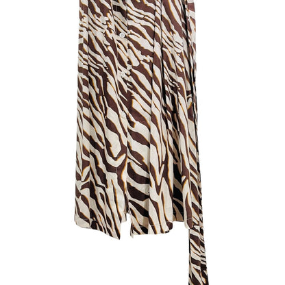 Animal Prt Shirtwaist W/Belt