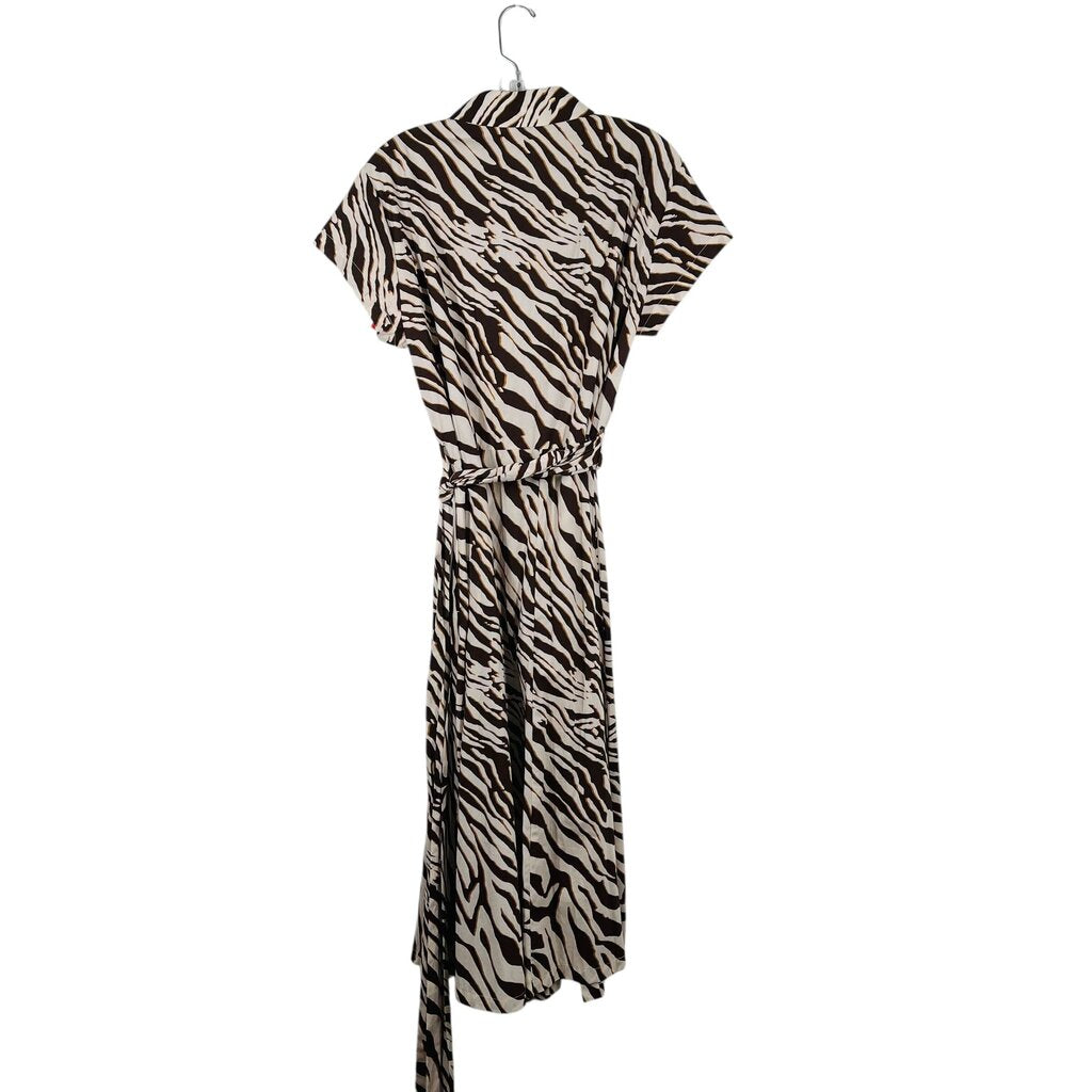 Animal Prt Shirtwaist W/Belt