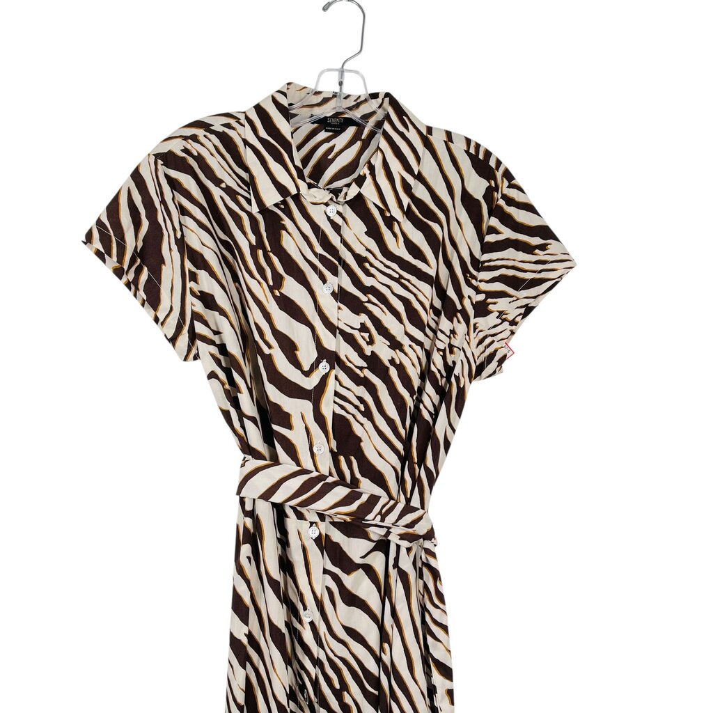Animal Prt Shirtwaist W/Belt