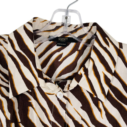 Animal Prt Shirtwaist W/Belt