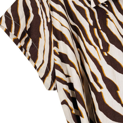 Animal Prt Shirtwaist W/Belt