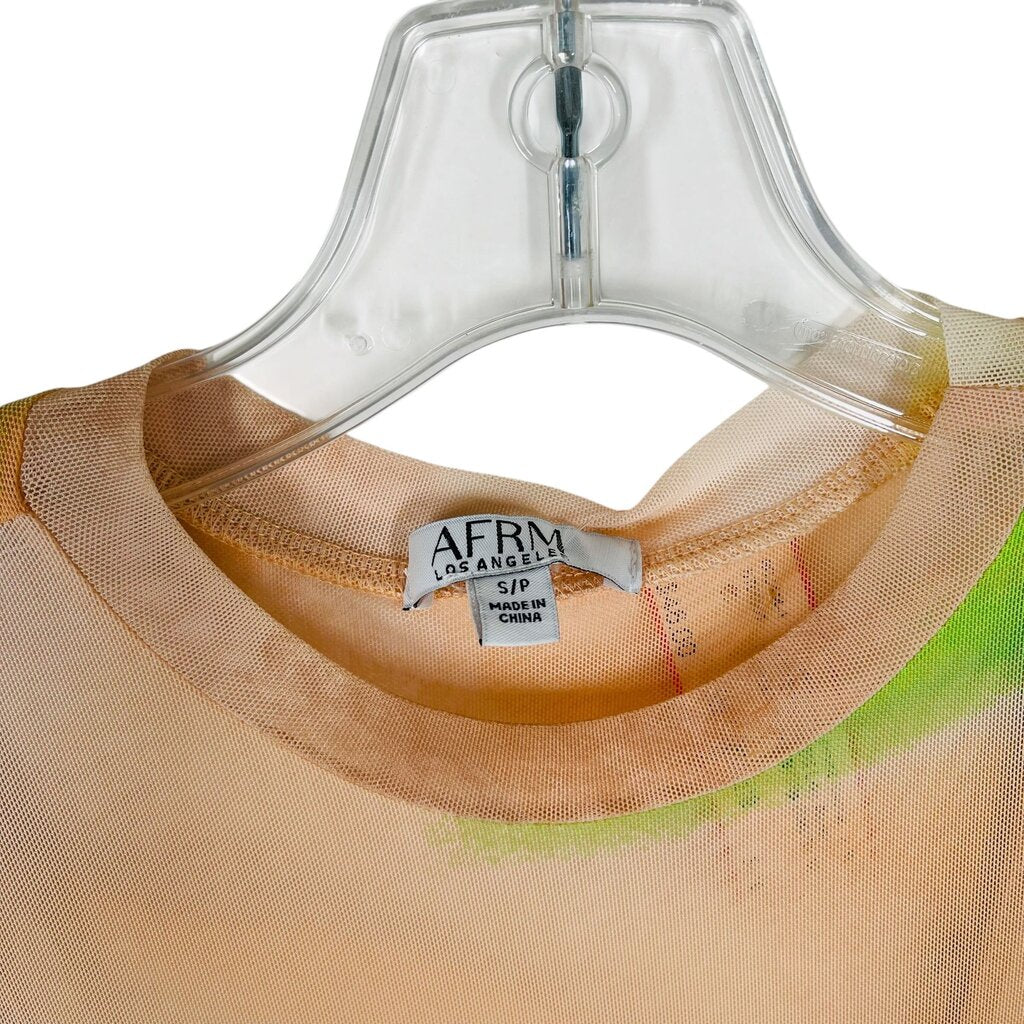 Mesh Print W/Slip