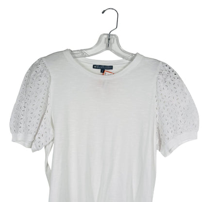 Eyelet Sleeve Tee