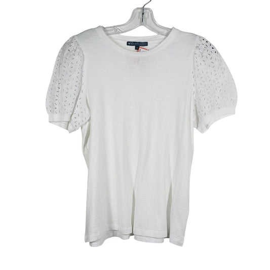 Eyelet Sleeve Tee