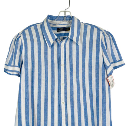 Linen Stripe Campshirt