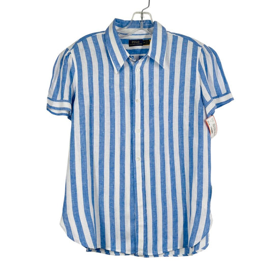 Linen Stripe Campshirt