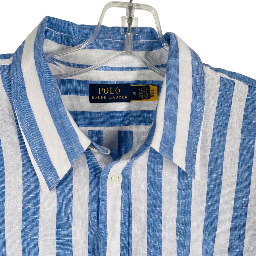 Linen Stripe Campshirt