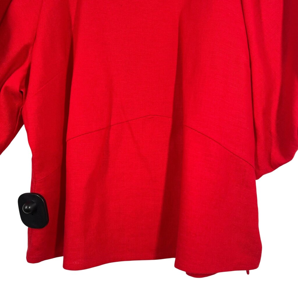 Crop W/Puff Sleeves