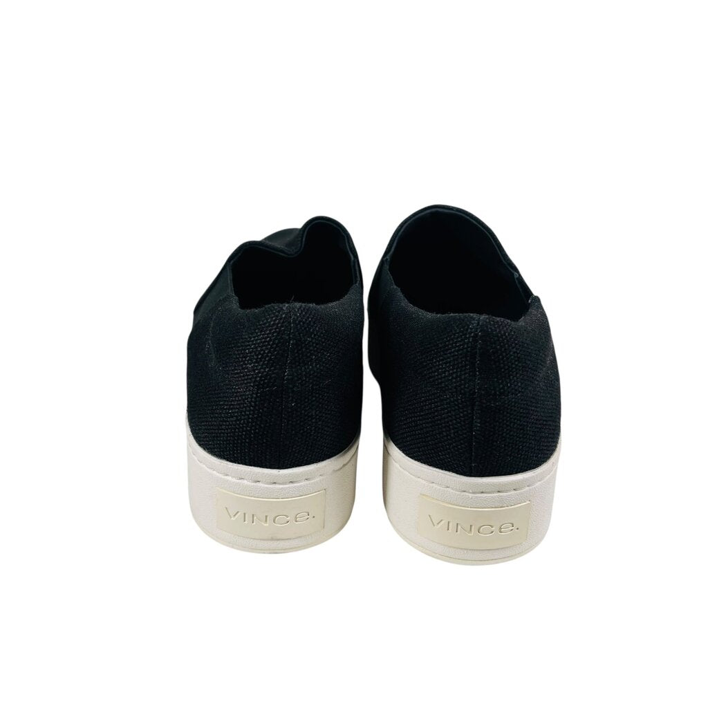 Platform Fabric Slip On Sneaker