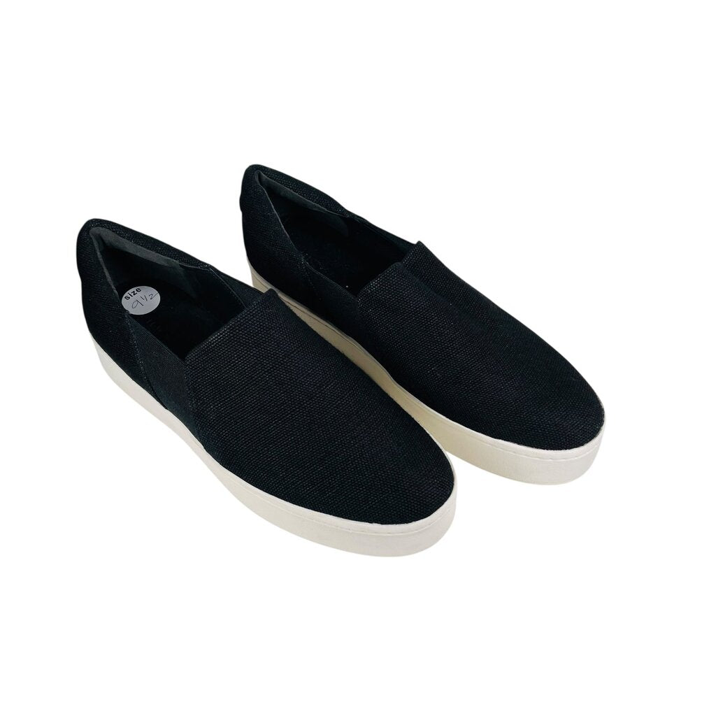 Platform Fabric Slip On Sneaker