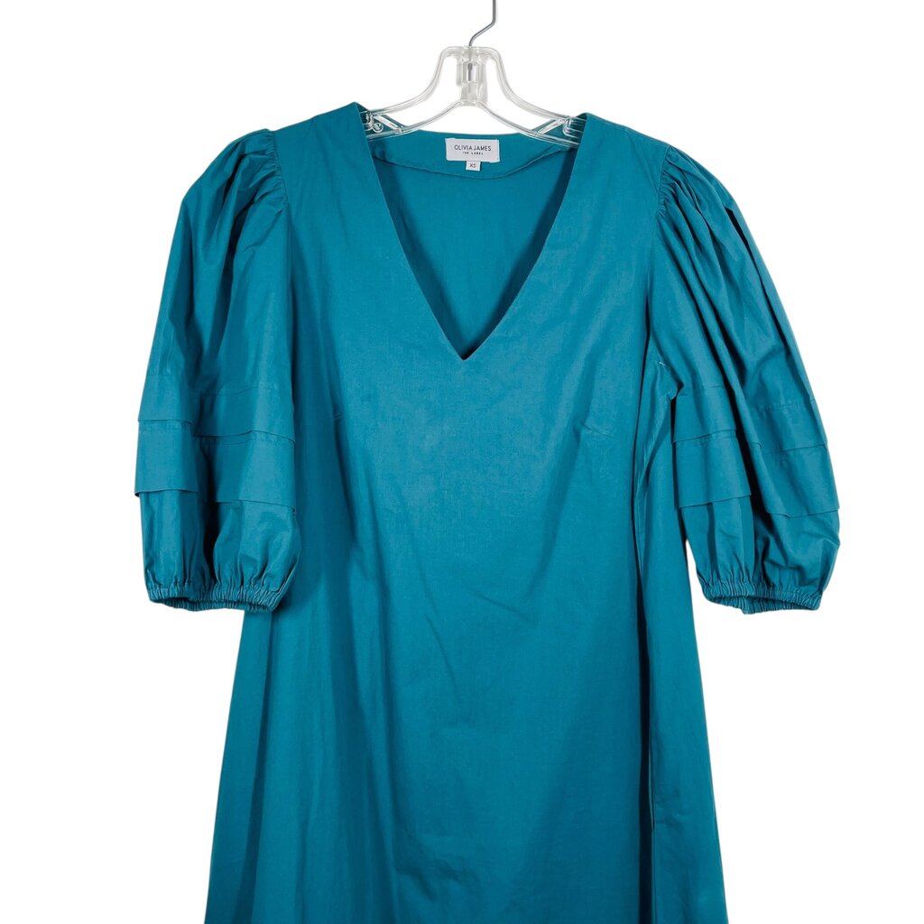Tiered Vnk Puff Slv Midi
