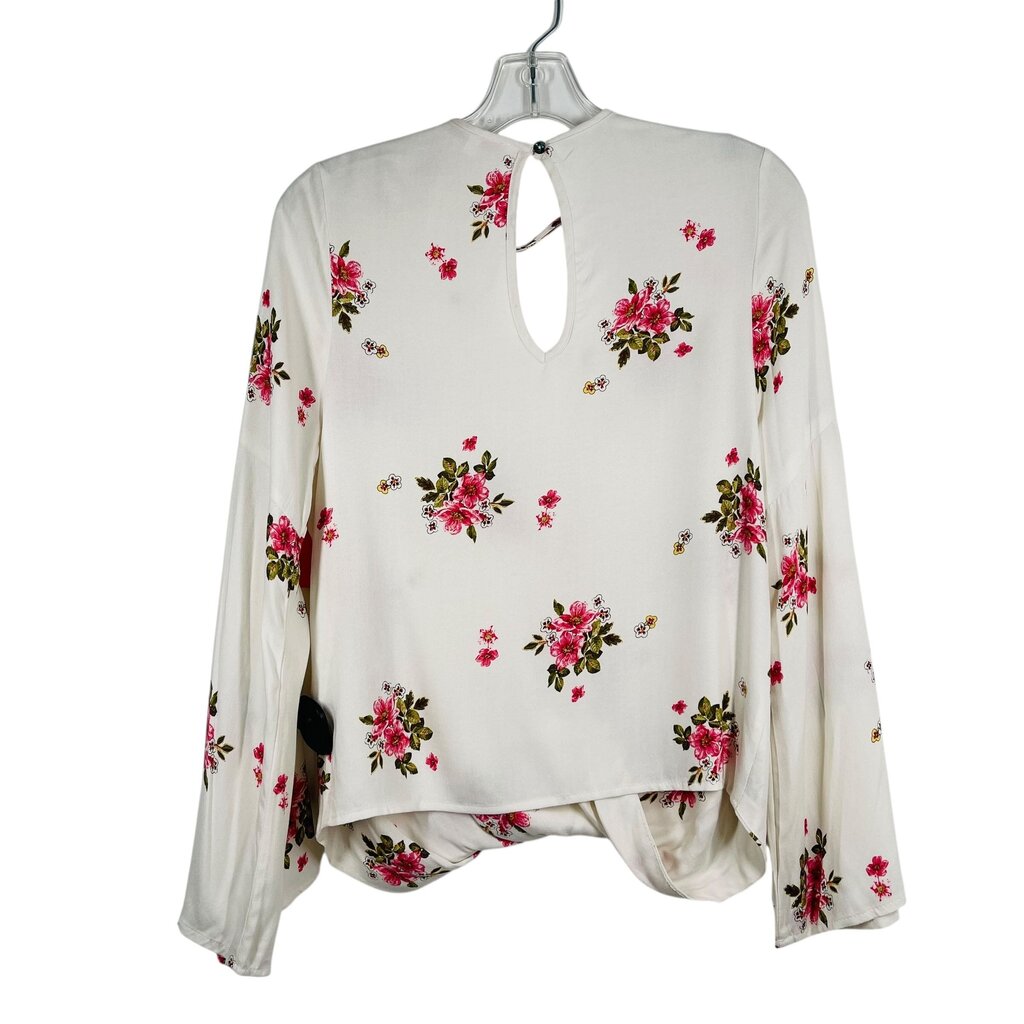 Floral Vnk Mock Wrap