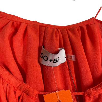 Halter Tie Shoulders W/Ruffles