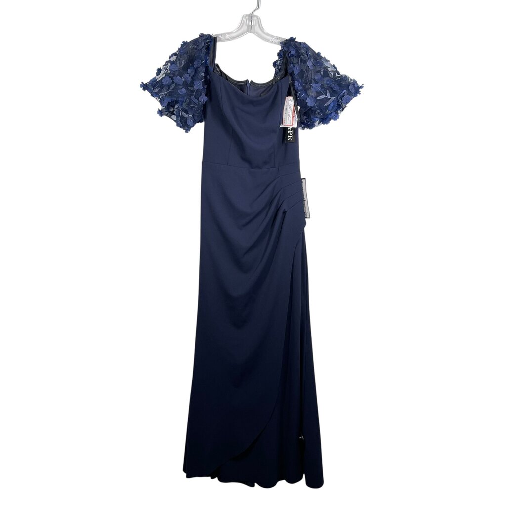 Long Floral/Mesh Slv NWT