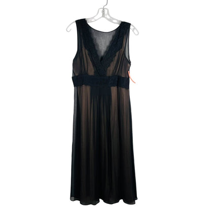 Lace Trim Sheer W/Slip