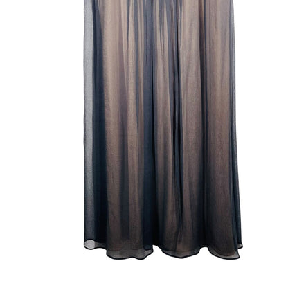 Lace Trim Sheer W/Slip