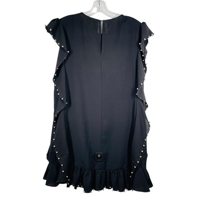 Pearl Trim W/Ruffles
