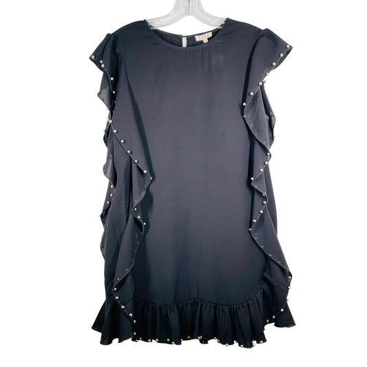Pearl Trim W/Ruffles