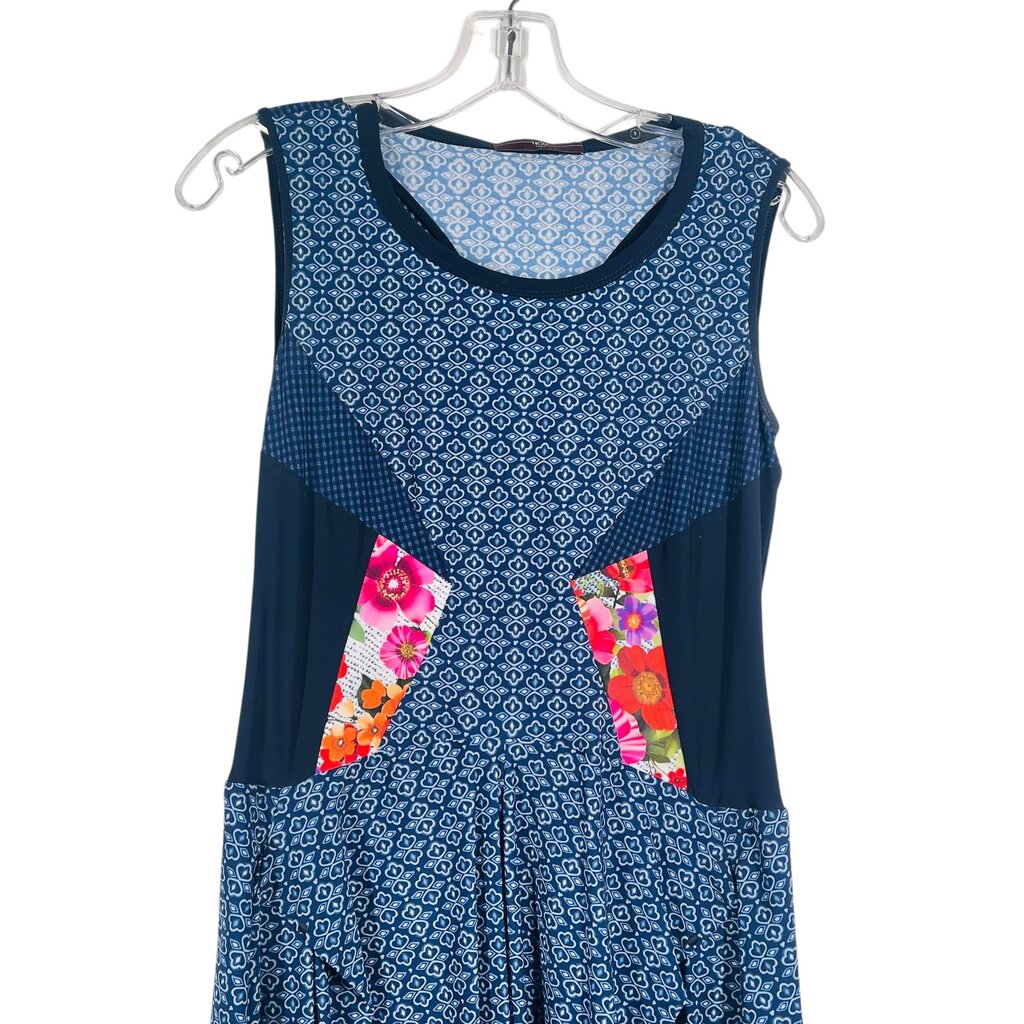 Patchwork Print Slvs