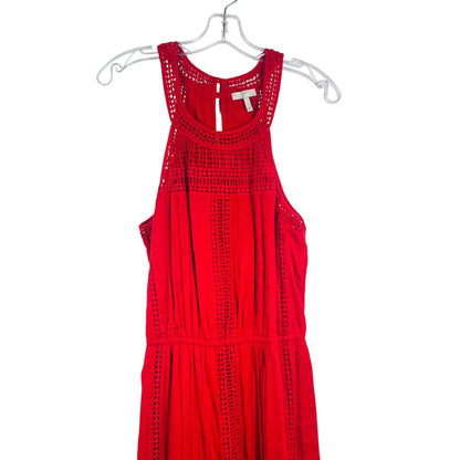 Eyelet Trim Halter
