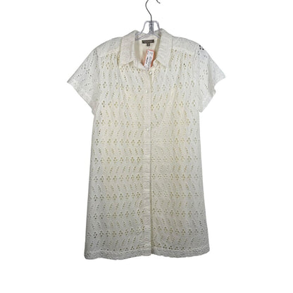 Eyelet S/S Shirtwaist