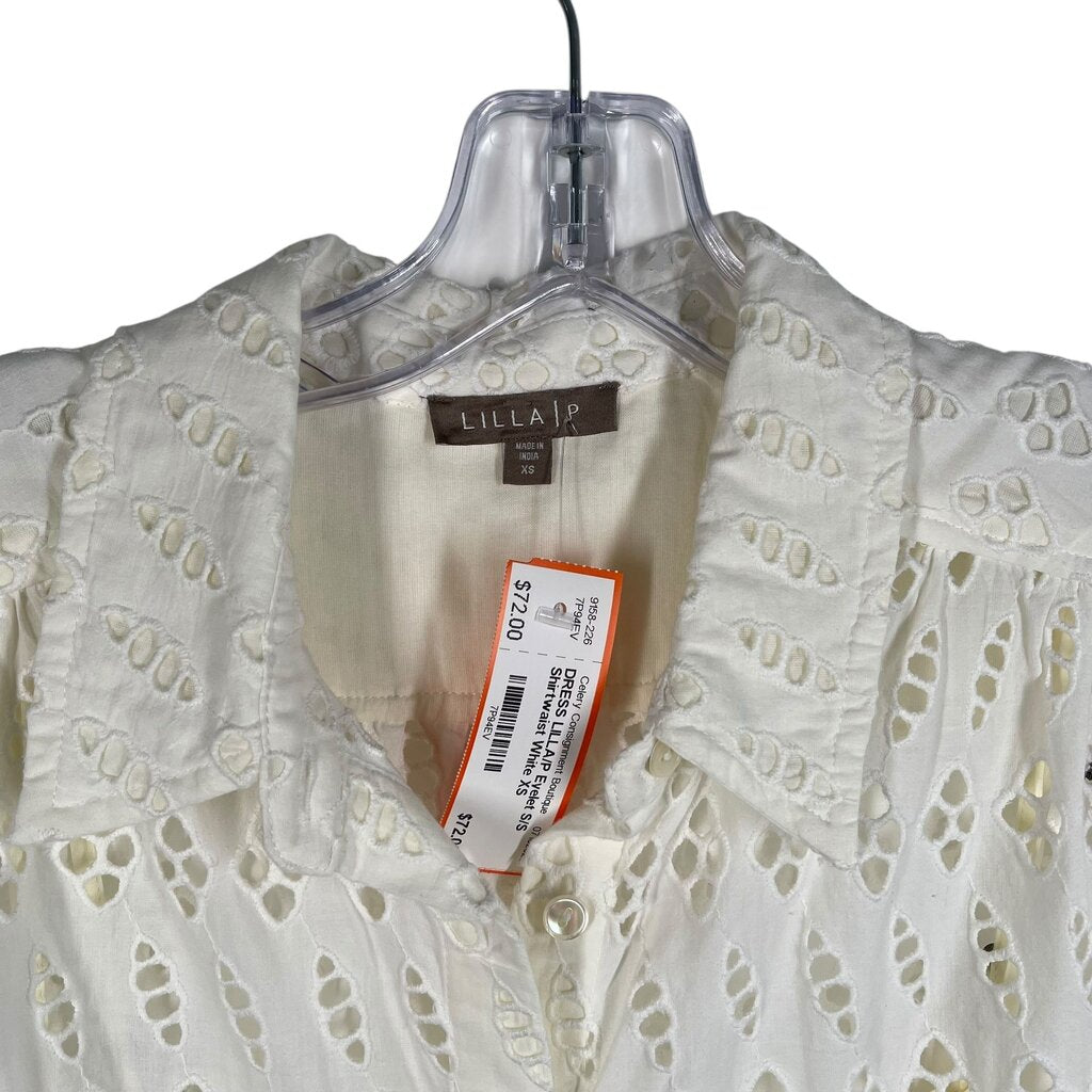 Eyelet S/S Shirtwaist