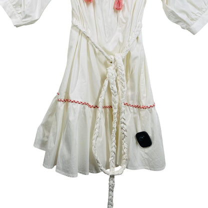 Poplin Vnk W/Tassels/Belt
