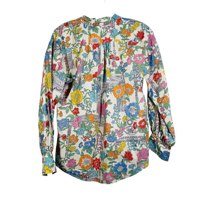 Floral Cotton Blouse