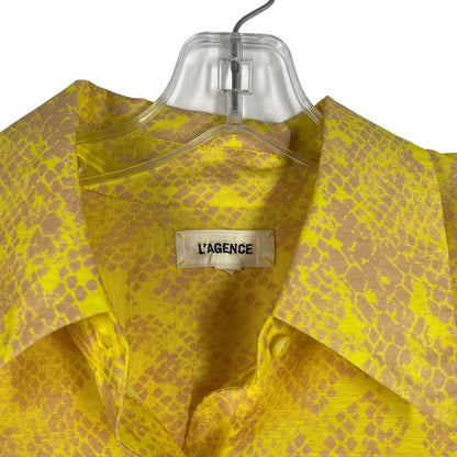 Snake Print Blouse