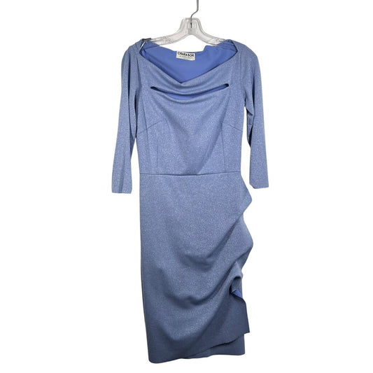 Metallic Cut Out W/Ruffle