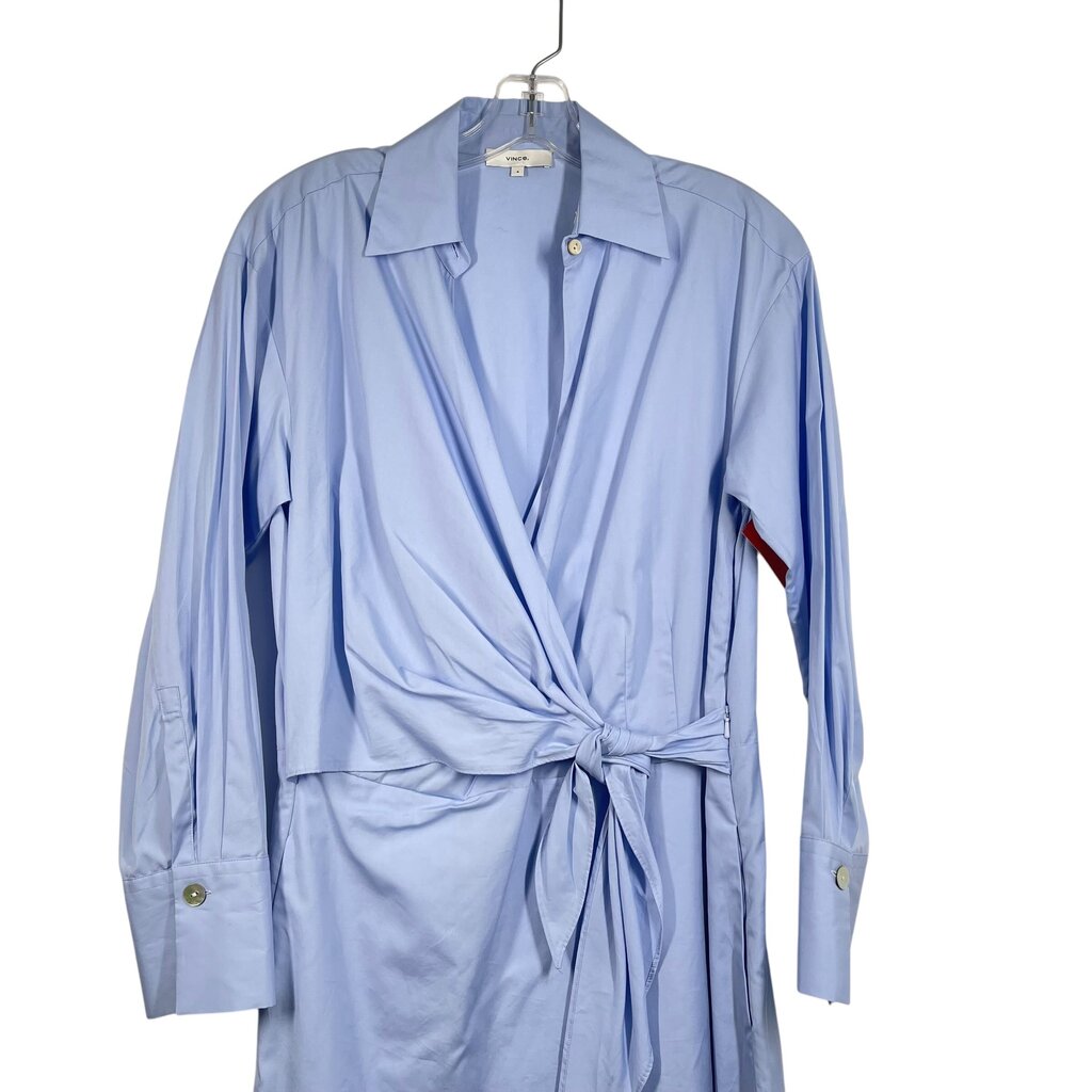 Cotton Faux Wrap L/S