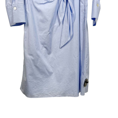 Cotton Faux Wrap L/S