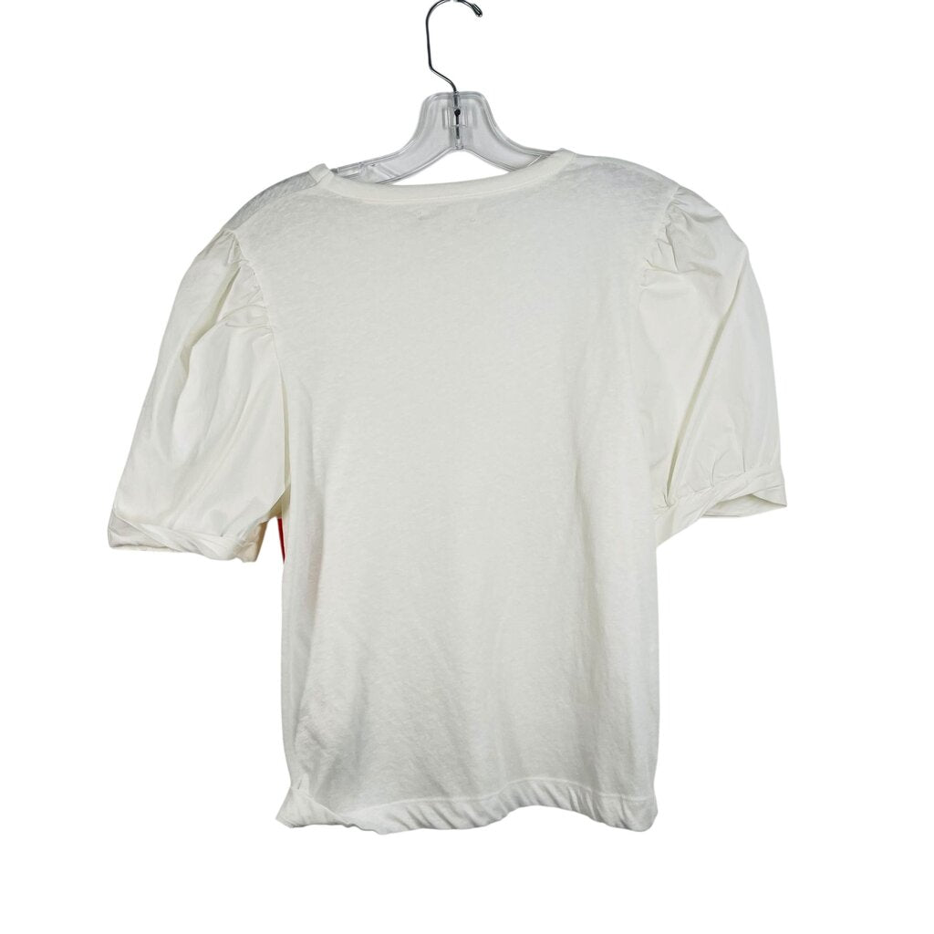 Poplin Sleeve Tee