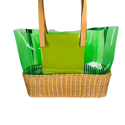 Plastic/Straw Tote
