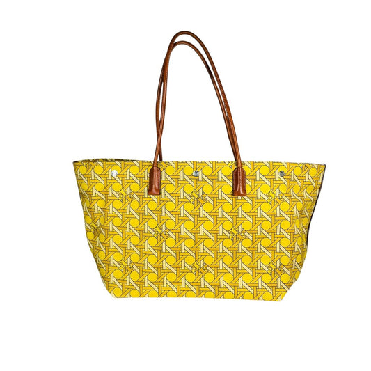 Logo/Bamboo Print Tote
