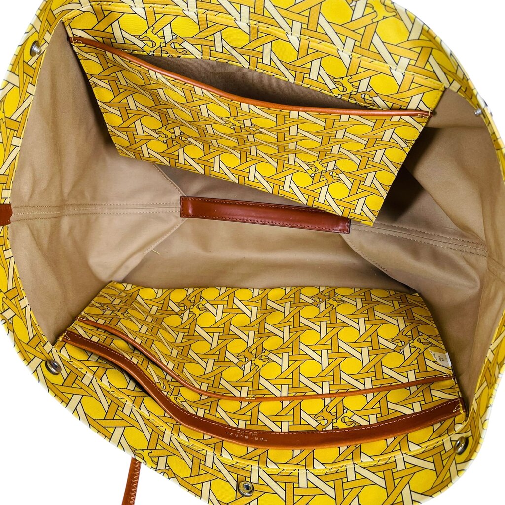 Logo/Bamboo Print Tote