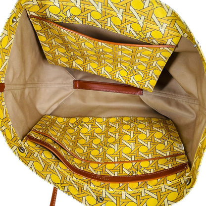 Logo/Bamboo Print Tote