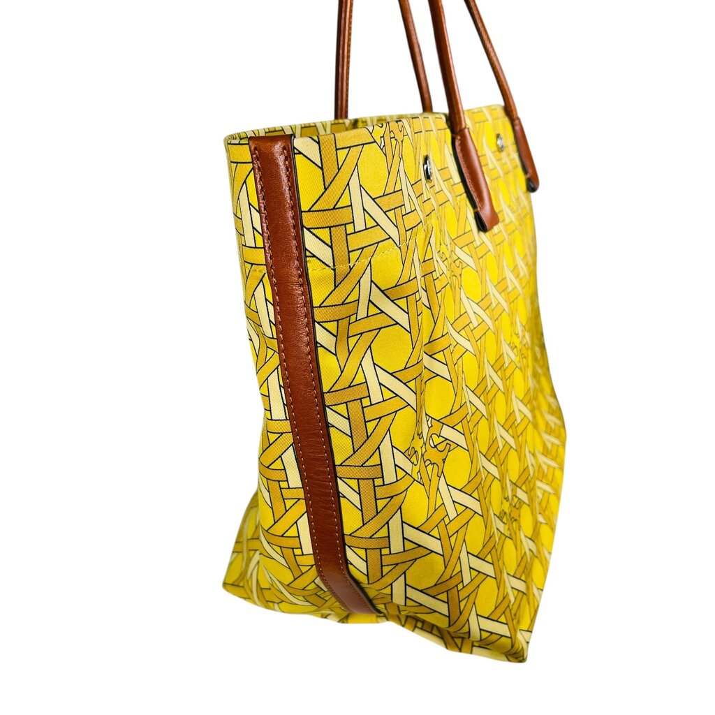Logo/Bamboo Print Tote