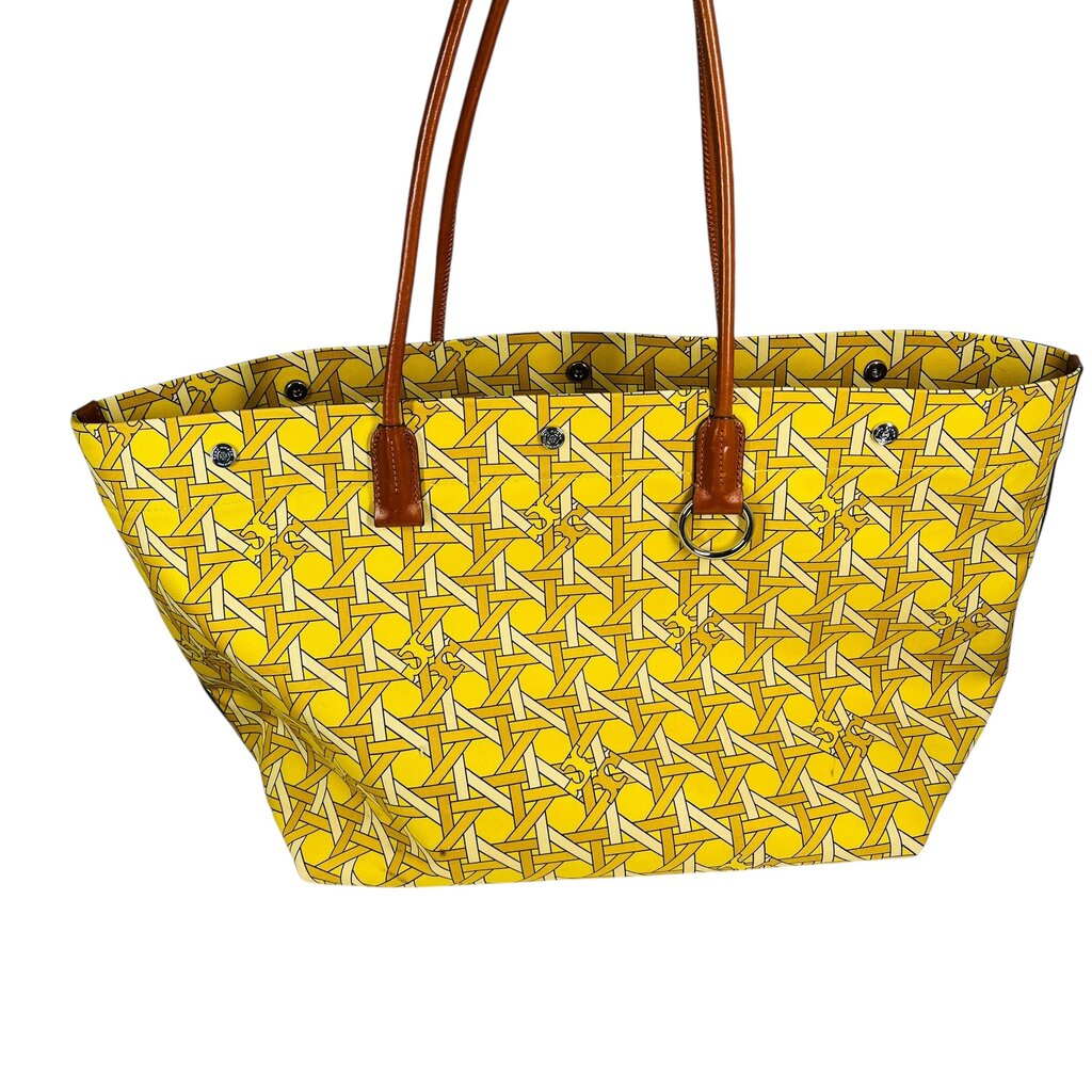 Logo/Bamboo Print Tote