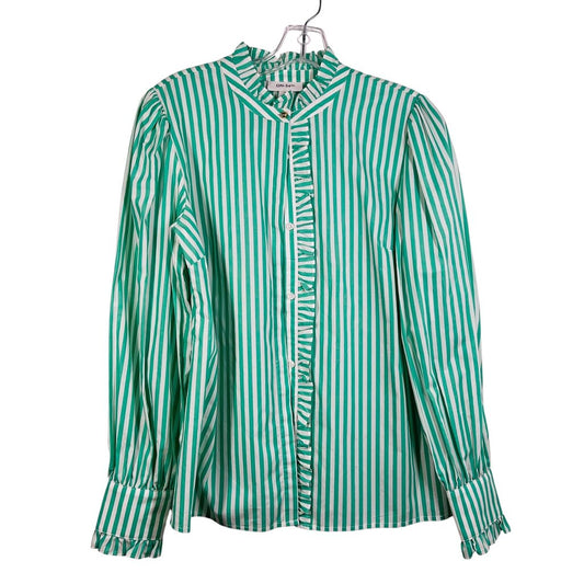 Stripe W/Ruffle Trim
