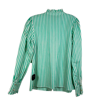 Stripe W/Ruffle Trim