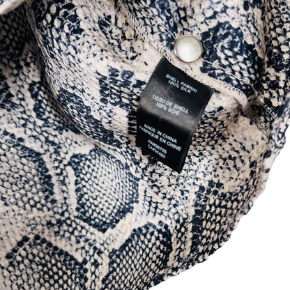Snake Print Vnk Blouse