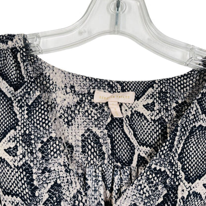 Snake Print Vnk Blouse
