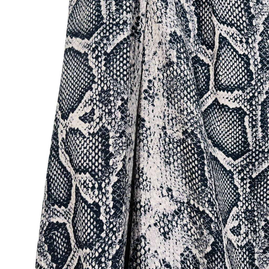 Snake Print Vnk Blouse